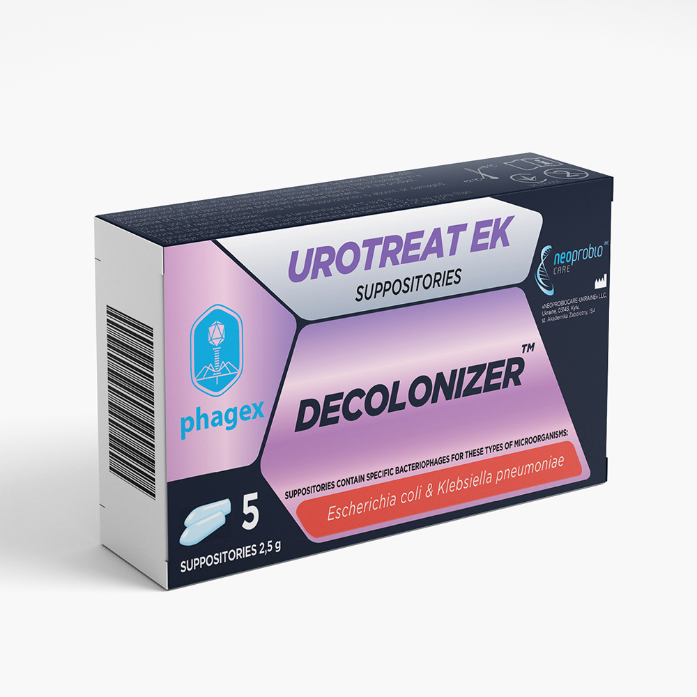 Супозиторії Деколонайзер™ уротріт EK